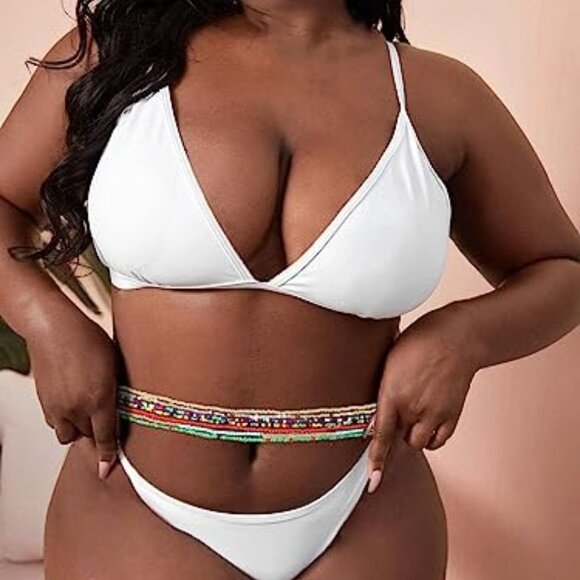 2 African Waist Beads Chain Layered Belly Body Chain - Picture 2 of 5